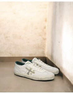 PREMIATA David 8095 canvas blanco vista 2