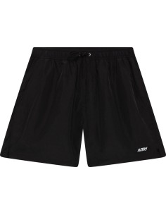AUTRY Pantalón corto-bañador en nailon color negro