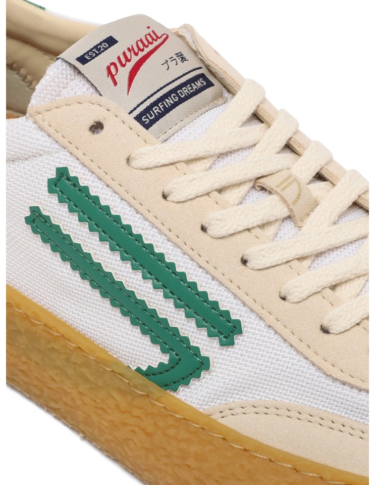 PURAAI zapatilla vegana Polly color evergreen