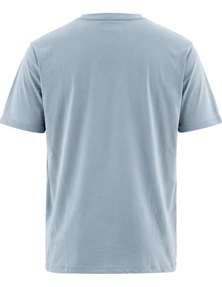 Camiseta azul claro logo naranja de manga corta - RRD