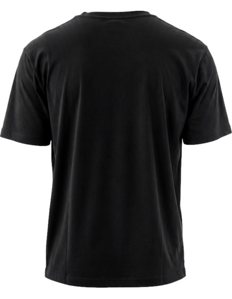 Camiseta negra logo verde manga corta - RRD