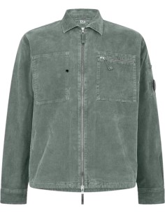 Sobrecamisa de pana Verde MetalGun - C.P. COMPANY