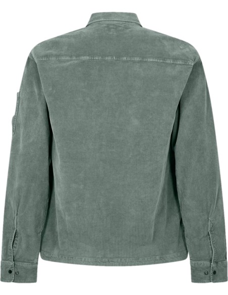 Sobrecamisa de pana Verde MetalGun - C.P. COMPANY