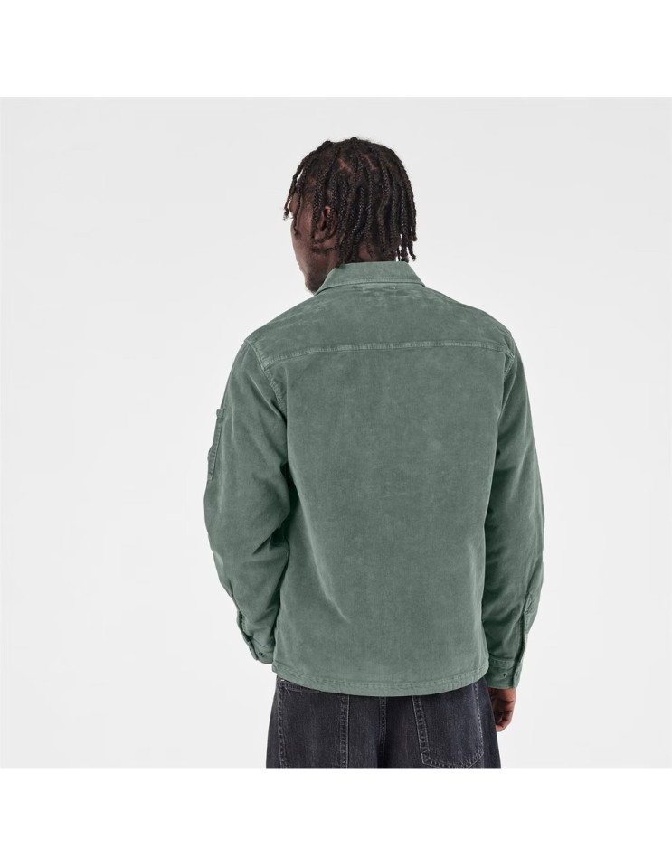 Sobrecamisa de pana Verde MetalGun - C.P. COMPANY