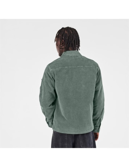 Sobrecamisa de pana Verde MetalGun - C.P. COMPANY