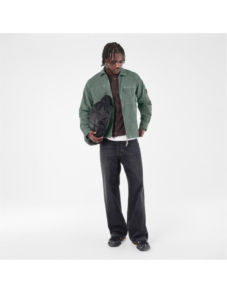 Sobrecamisa de pana Verde MetalGun - C.P. COMPANY