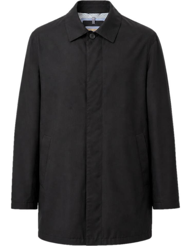 Gabardina Trench Coat negro waterproof - People of Shibuya