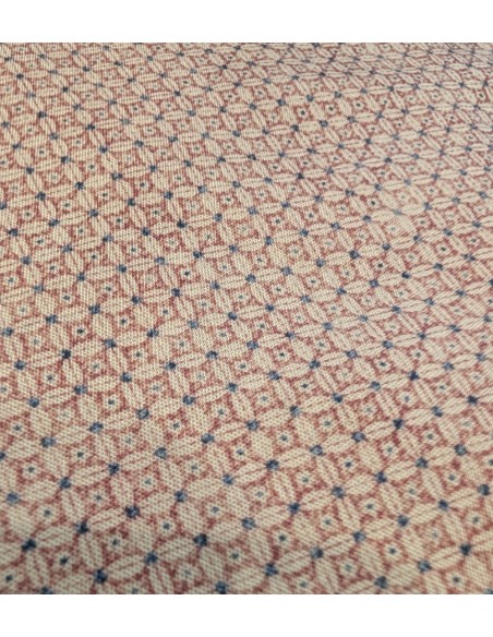 Camisa micro dibujo tono rosado- Mazzarelli detalle tejido