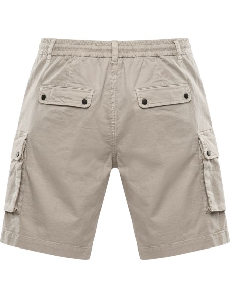 Bermudas cargo pima cotton stretch gris claro - Mason's
