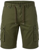 Bermudas cargo carrot pima cotton stretch verde militar - Mason's
