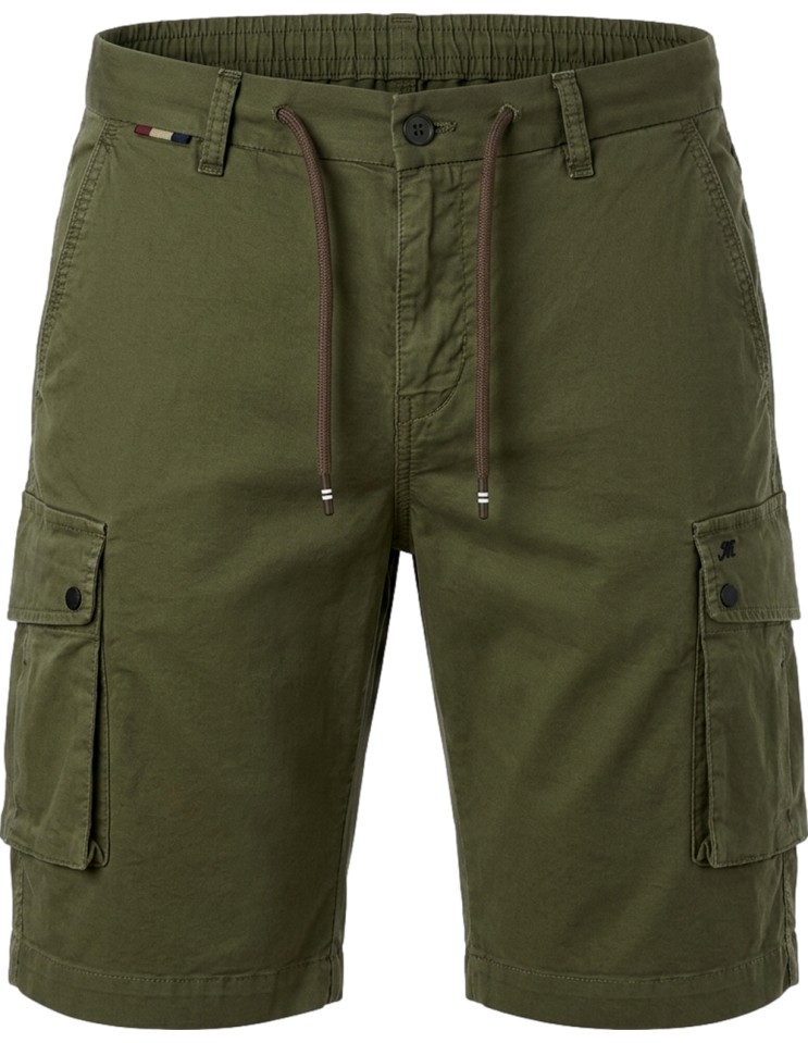 Bermudas cargo pima cotton stretch verde militar - Mason's