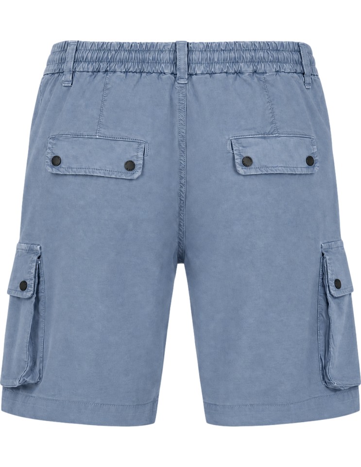 Bermudas cargo pima cotton stretch azul claro - Mason's