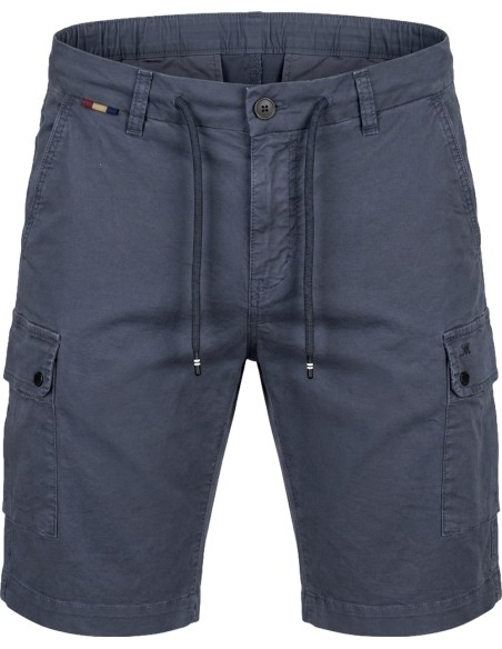 Bermudas cargo pima cotton stretch azul medio - Mason's