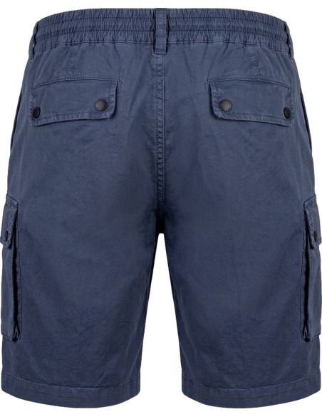 Almirante Seis Madrid | Bermudacargo pima cotton stretch azul Mason's