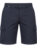 Bermudas cargo Chile Flex en algodón azul marino - Mason's