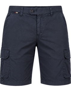 Bermudas cargo Chile Flex en algodón azul marino - Mason's