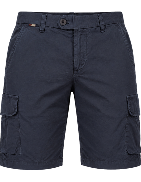 Bermudas cargo Chile Flex en algodón azul marino - Mason's