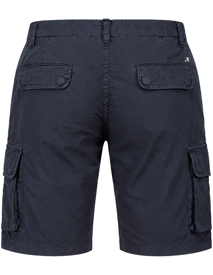 Bermudas cargo Chile Flex en algodón azul marino - Mason's
