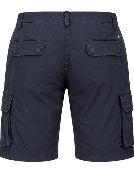 Bermudas cargo Chile Flex en algodón azul marino - Mason's