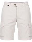 Bermudas cargo Chile Flex en algodón gris claro - Mason's