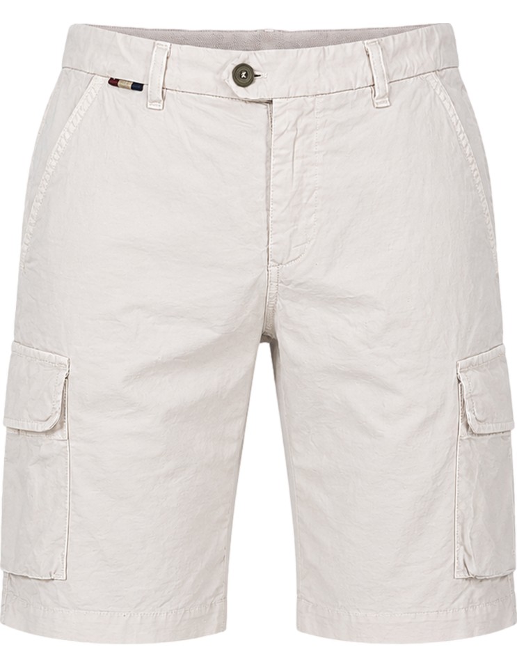 Bermudas cargo Chile Flex en algodón gris claro - Mason's