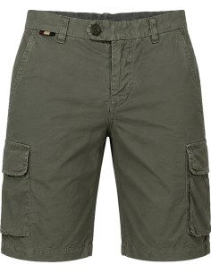 Bermudas cargo Chile Flex en algodón verde - Mason's