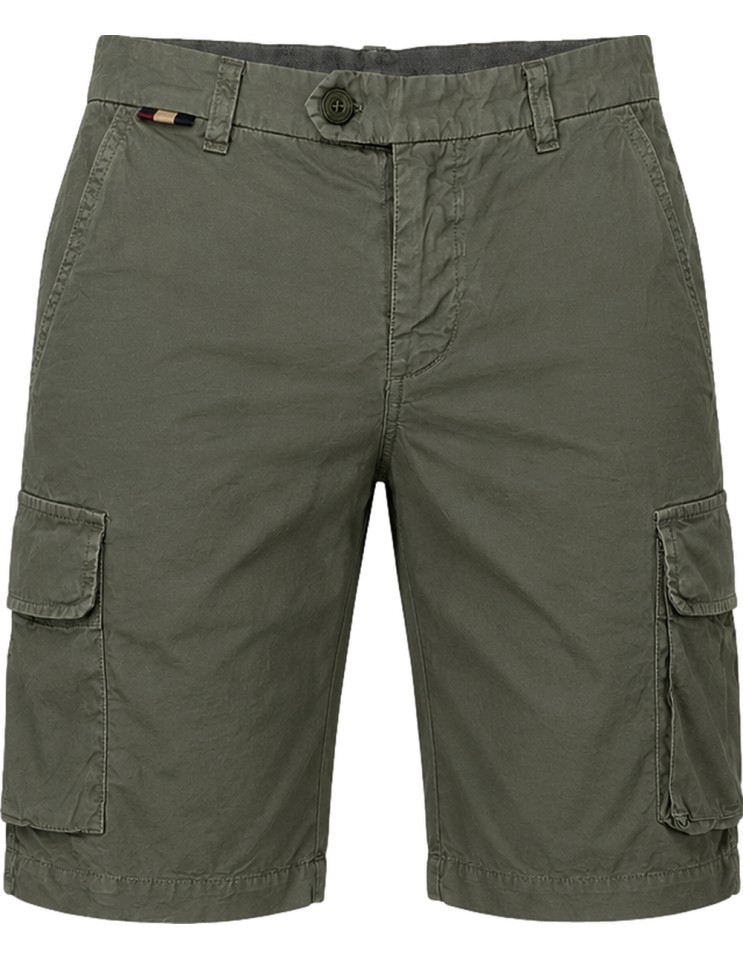 Bermudas cargo Chile Flex en algodón verde - Mason's