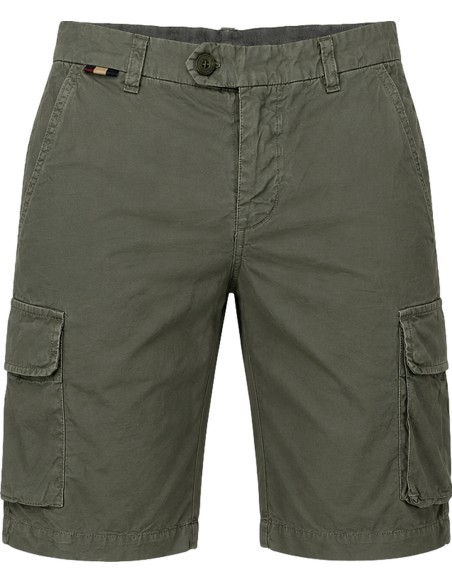 Bermudas cargo Chile Flex en algodón verde - Mason's