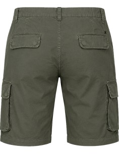 Bermudas cargo Chile Flex en algodón verde - Mason's 2