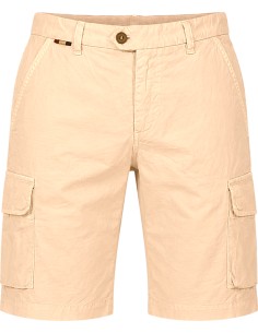 Bermudas cargo Chile Flex en algodón vainilla - Mason's