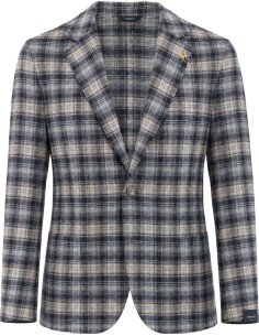 Chaqueta Zero Gravity cuadros azules - Tombolini