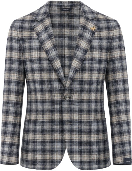 Chaqueta Zero Gravity cuadros azules - Tombolini