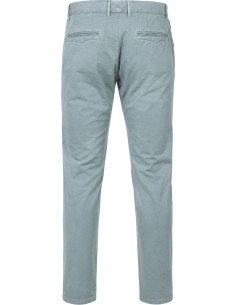 Incotex Pantalón gabardina elástica 4 estaciones aqua - Slowear vista frontal 2