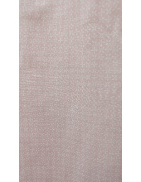 Camisa Sean Panamino Voile rosa claro algodón estampado ditsy - Fedeli