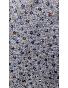 Camisa algodón doble estampado - Altemflower vista frontal 2