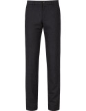 Pantalón gris lana fría media cinturilla fruncida - Jacob Cohën
