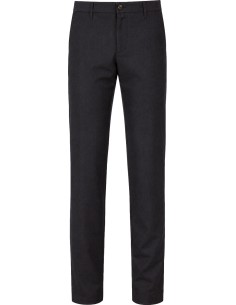 Pantalón Jacob Cohën gris lana fría media cinturilla fruncida - Jacob Cohën vista frontal