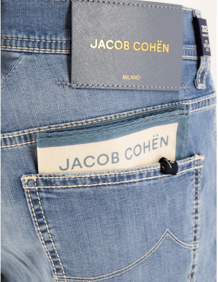 Bermudas denim claro finas  Jacob Cohën  | Almirante Seis Madrid
