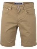 Jacob Cohën Bermudas modelo Nicolás gabardina de algodón elástico beige