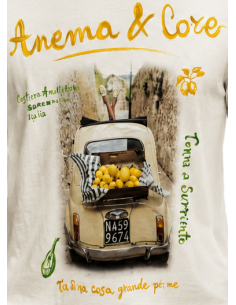 Camiseta blanca manga corta estampado - Bob detalle estampado 2