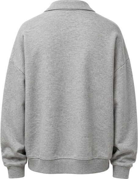 Polo Sudadera Oversize gris con logo - Autry | Ego Madrid tienda oficial