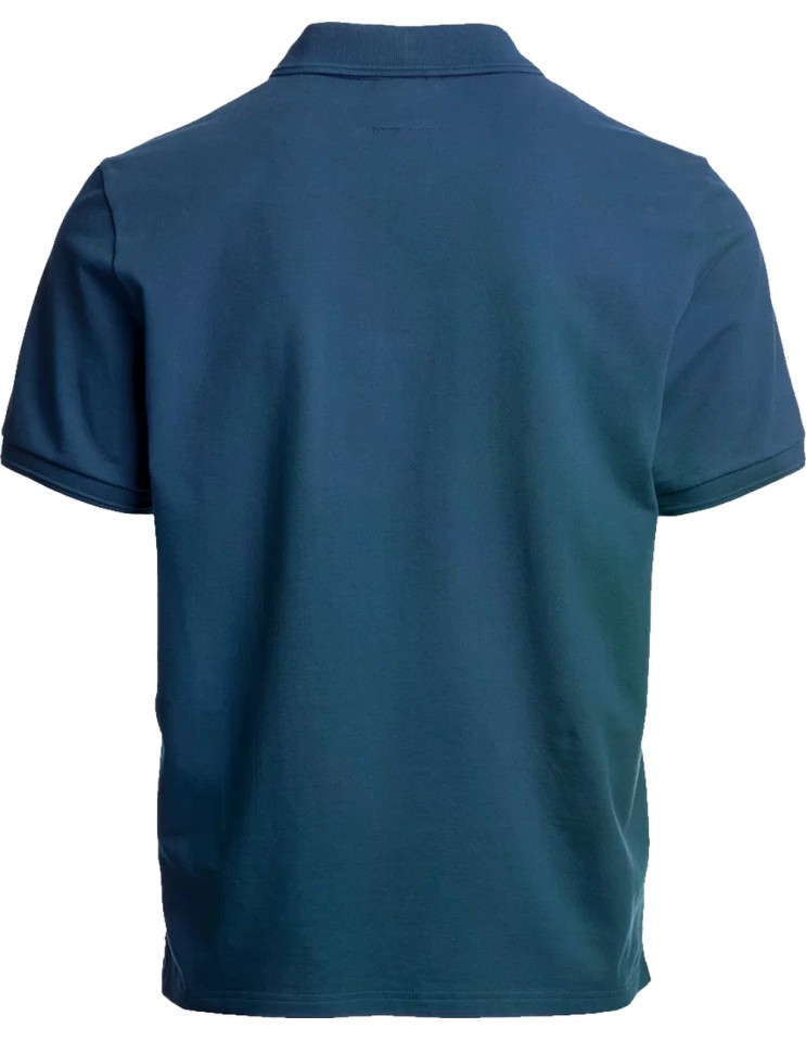 PARAJUMPERS Polo Wellington manga corta azul | Ego Madrid oficial