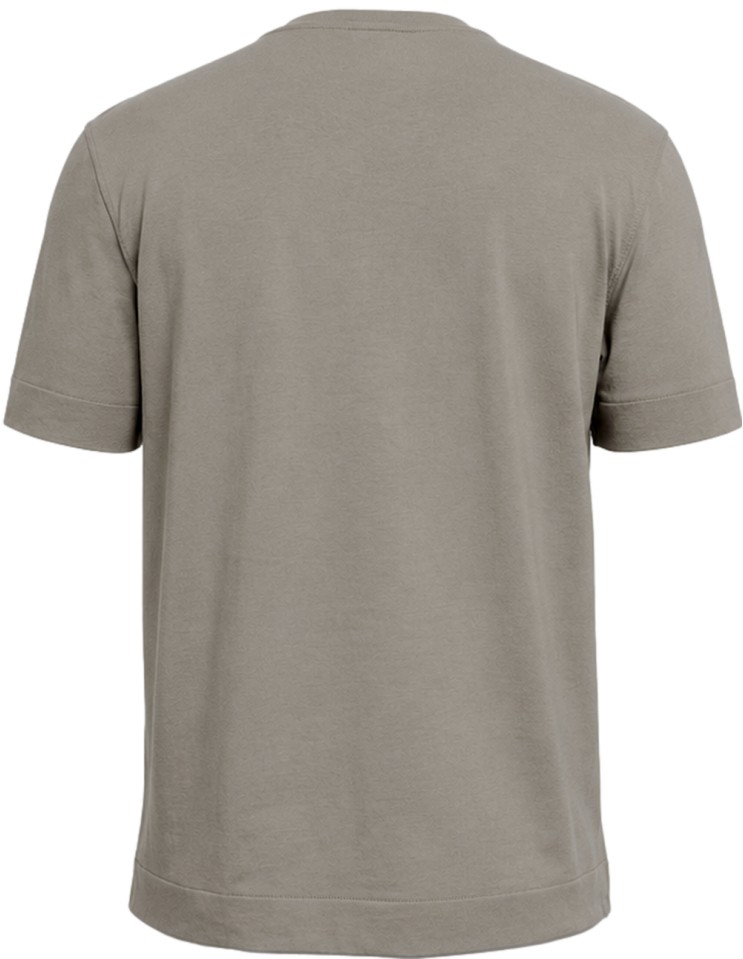 PARAJUMPERS Camiseta Baildon manga corta gris nowhere vista espalda