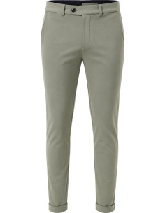 RRD Pantalón chino tejido surflex invierno verde claro - Roberto Ricci Designs vista frontal