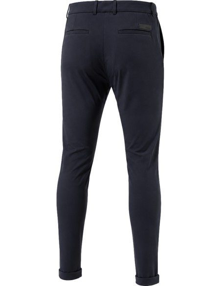 RRD Pantalón chino tejido surflex invierno azul marino - Roberto Ricci Designs vista trasera