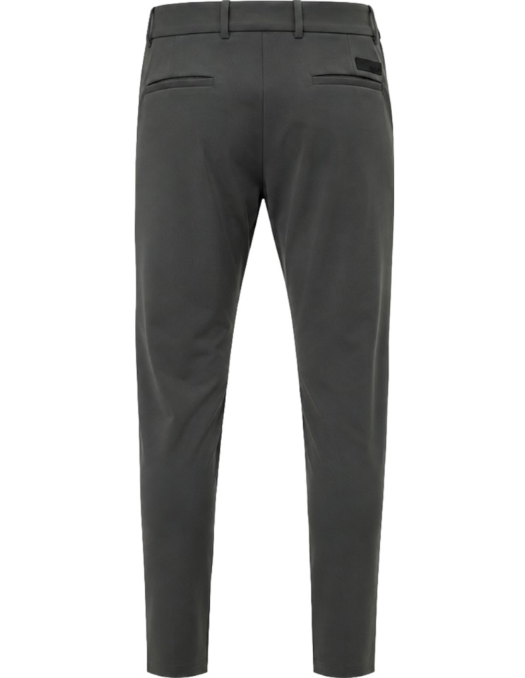 RRD Pantalón chino 1 pinza tejido surflex invierno verde - Roberto Ricci Designs vista espalda