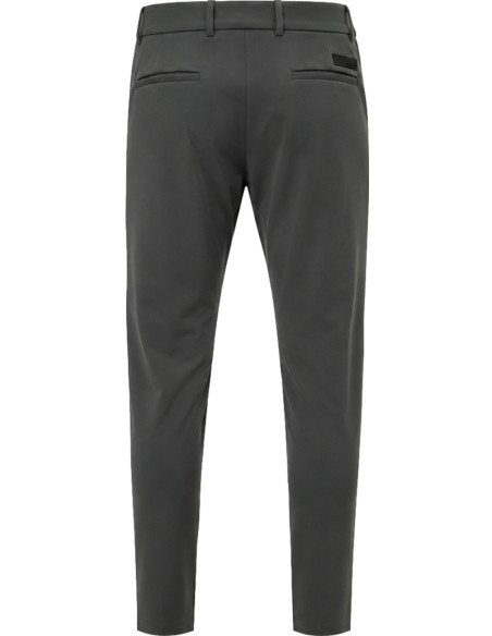 RRD Pantalón chino 1 pinza tejido surflex invierno verde - Roberto Ricci Designs vista espalda