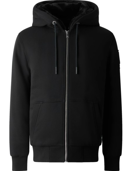 MOOSE KNUCKLES Classic Bunny negro - sudadera con capucha vista frontal