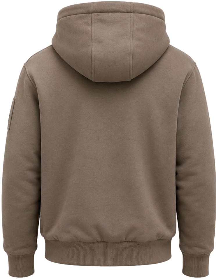 MOOSE KNUCKLES Classic Bunny beige - sudadera con capucha vista espalda
