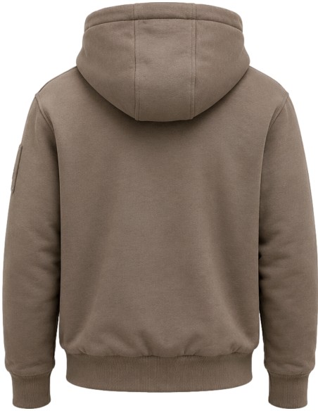 MOOSE KNUCKLES Classic Bunny beige - sudadera con capucha vista espalda